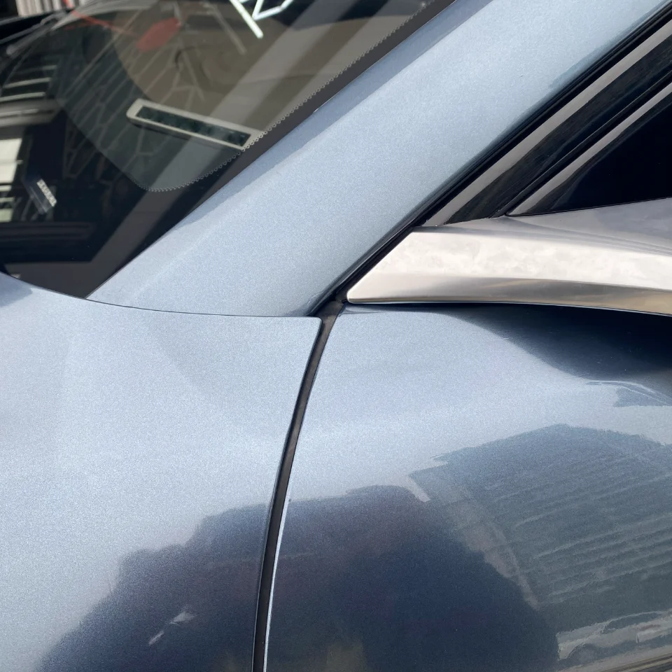 BYD Tesla Gloss PET Byron Bay Blue Car Vinyl Wrap