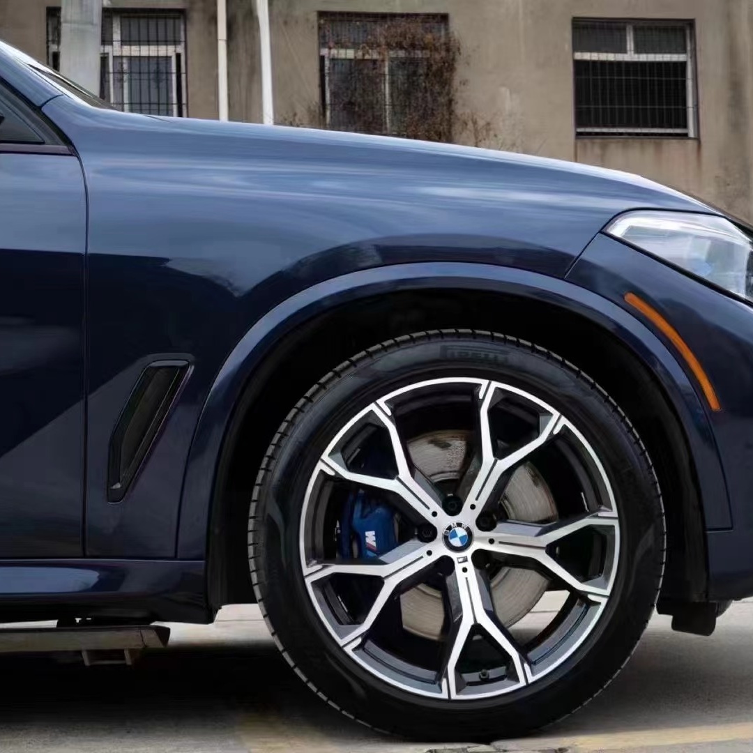 BMW Gloss PET Sapphire Blue Car Vinyl Wrap