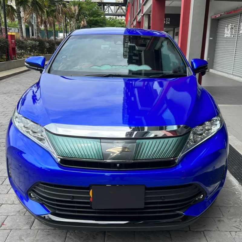 Metal Paint Deep Blue Car Vinyl Wrap