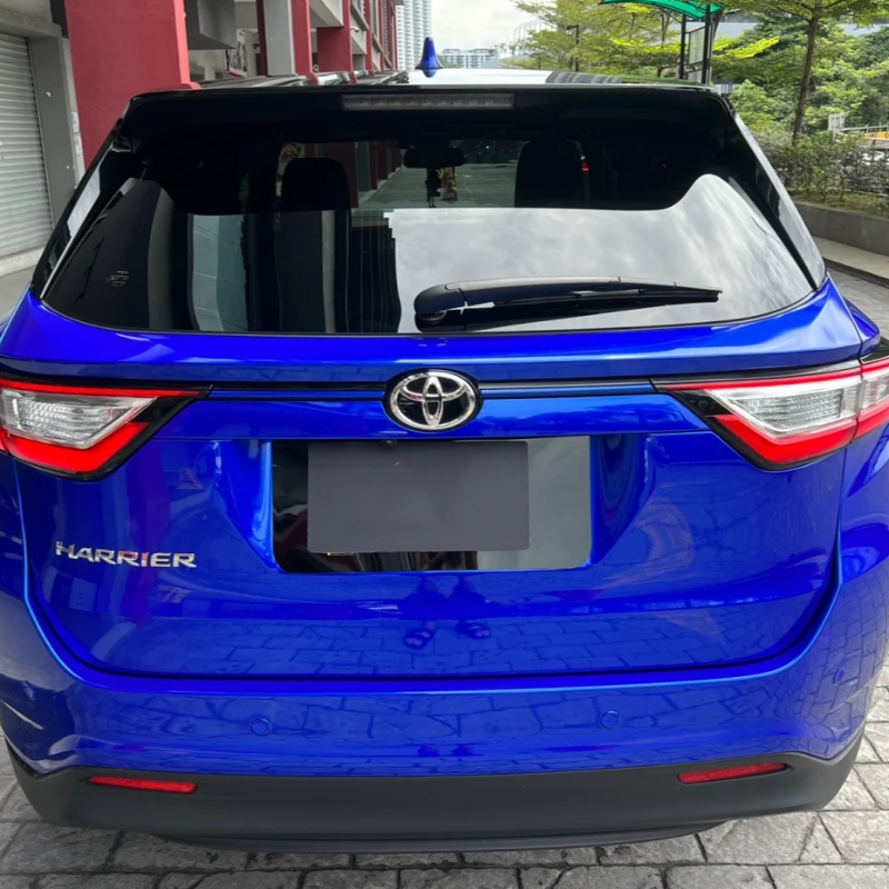 Metal Paint Deep Blue Car Vinyl Wrap