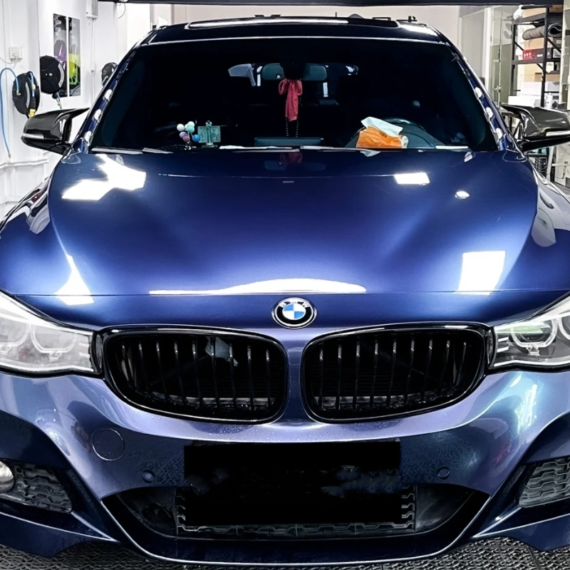 Metal Paint lntergalactic Blue Car Vinyl Wrap