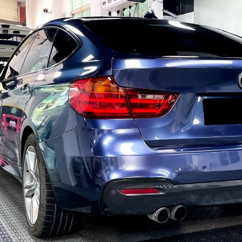 Metal Paint lntergalactic Blue Car Vinyl Wrap