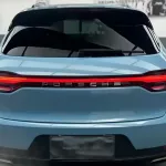 PET Porsche Bentley Gloss Ice Blue Car Vinyl Wrap