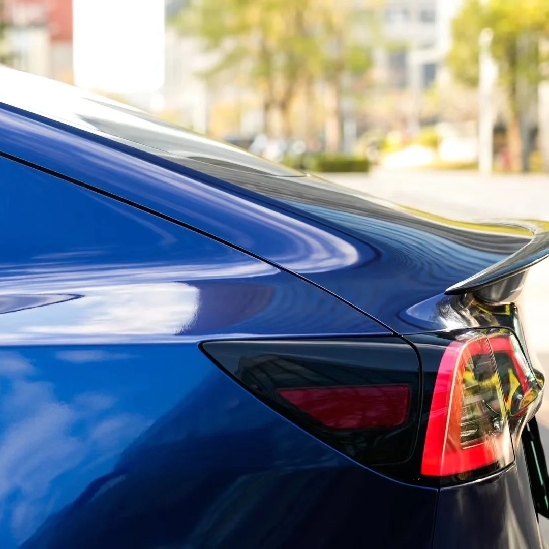 Tesla Gloss PET Audi Navarre Blue Car Vinyl Wrap