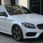 Benz Lexus Glossy PET Sparkle White Car Vinyl Wrap