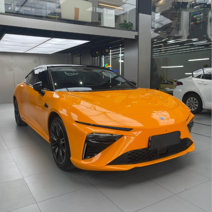 McLaren Orange Car Vinyl Wrap