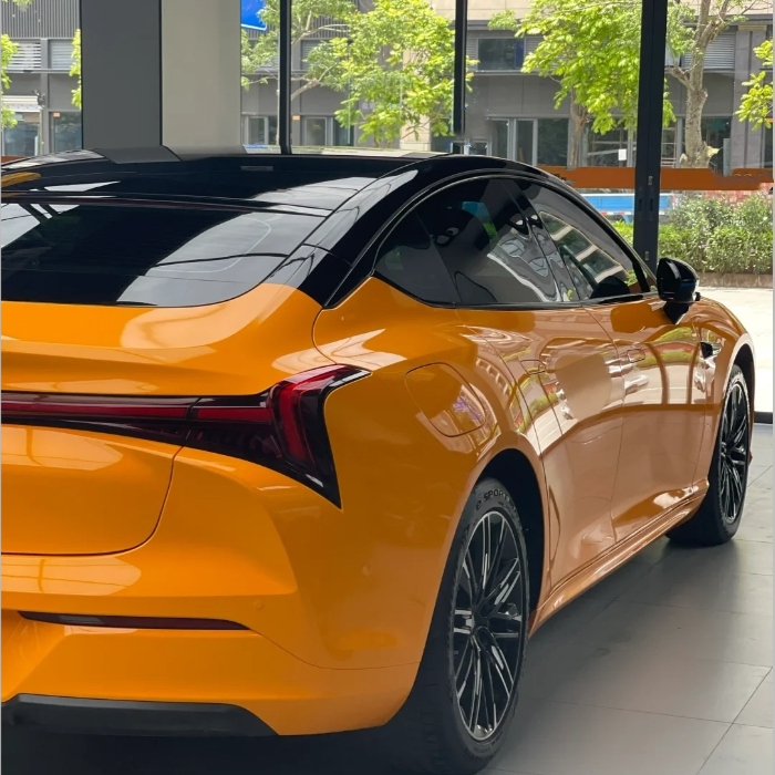 McLaren Orange Car Vinyl Wrap