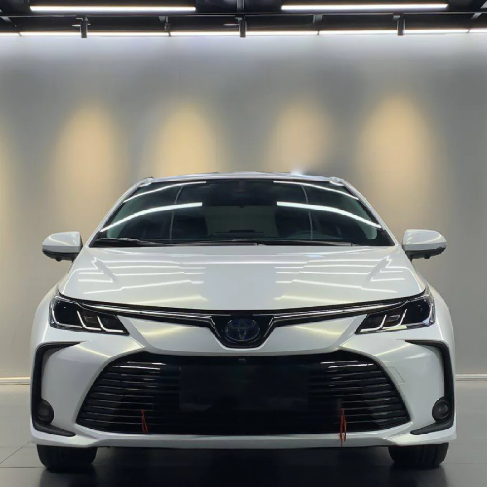 Toyota Gloss PET Diamond Gold White Car Vinyl Wrap