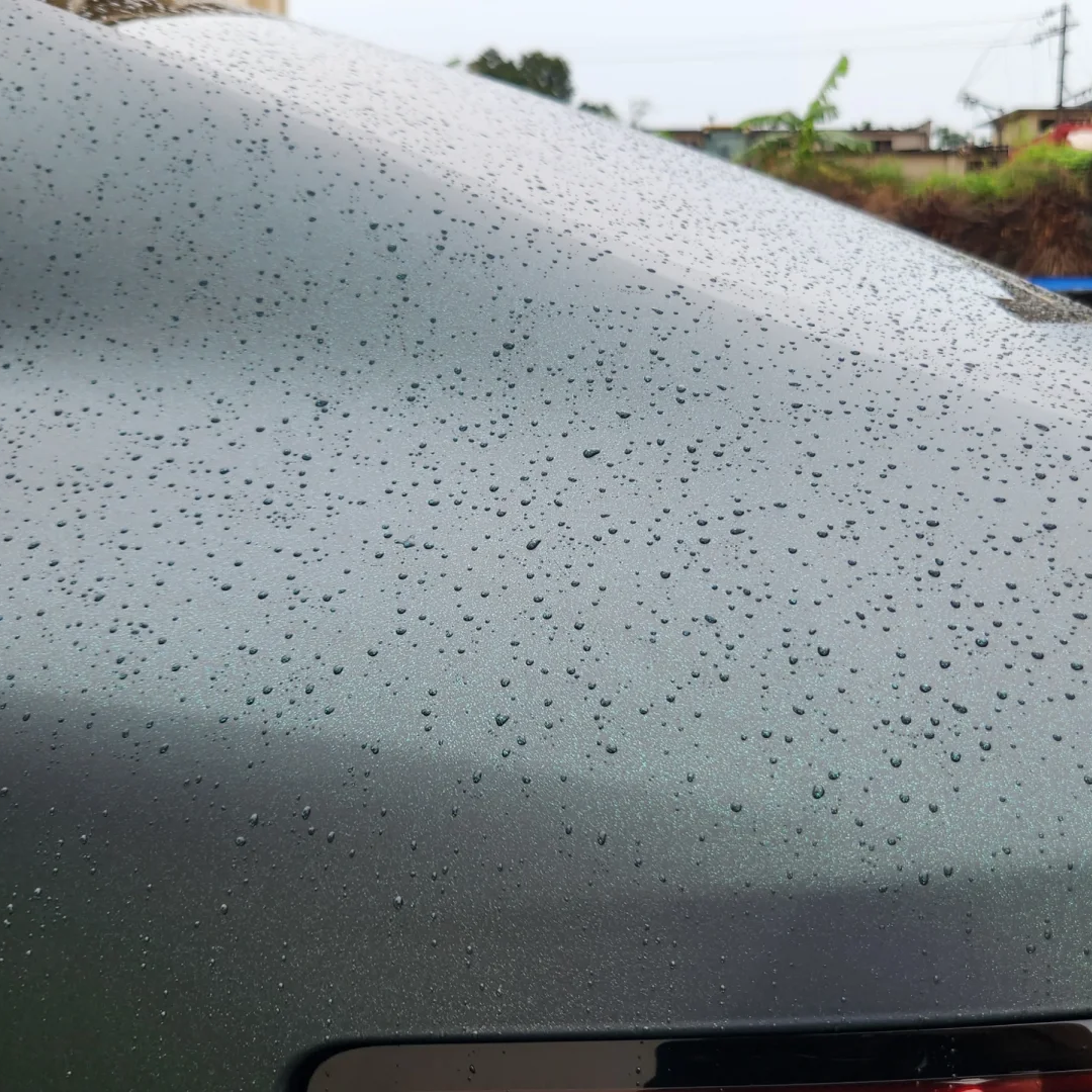 BYD Matte Diamond Black Green Car Vinyl Wrap