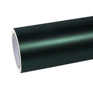 Ultra-Matte Emerald Green Car Vinyl Wrap