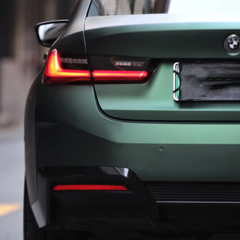 Ultra-Matte Emerald Green Car Vinyl Wrap