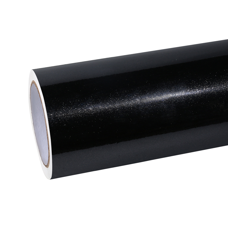 Diamond Peral Black Car Vinyl Wrap