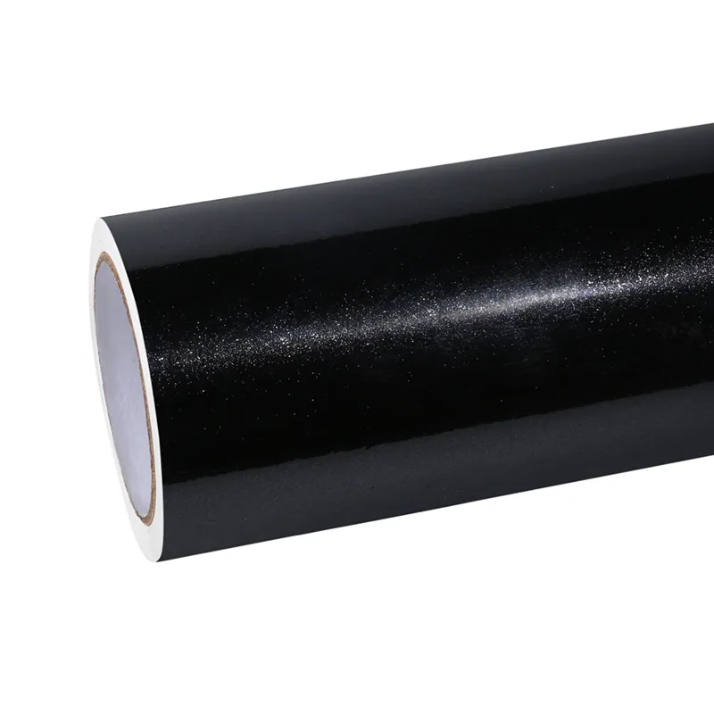 Diamond Peral Black Car Vinyl Wrap