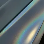 Toyota Tesla Matte Laser White Car Vinyl Wrap