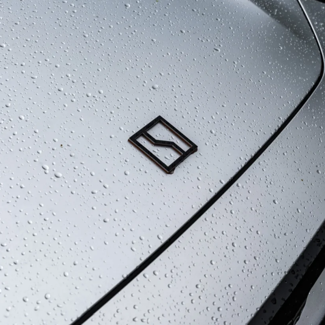 Audi Zeekr BYD Matte Metallic Sparkle Silver Car Vinyl Wrap