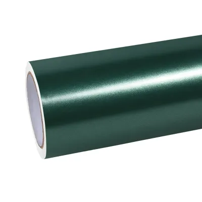 Benz Matte Metallic Heavy Metal Emerald Green Car Vinyl Wrap 01