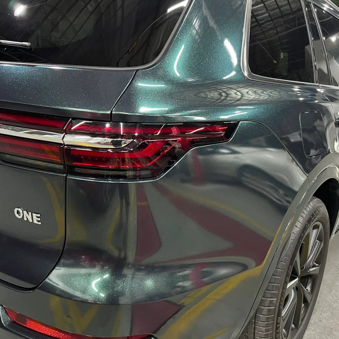 Li Auto Glossy Metal Emerald Green Car Vinyl Wrap