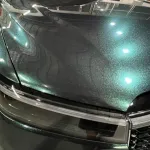 Li Auto Glossy Metal Emerald Green Car Vinyl Wrap