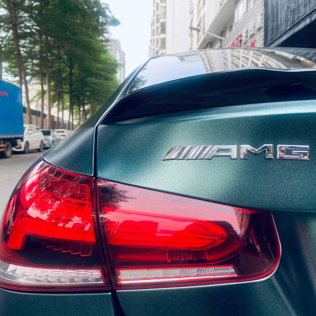 Benz Matte Metallic Heavy Metal Emerald Green Car Vinyl Wrap