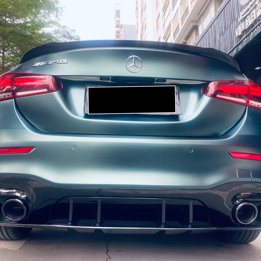 Benz Matte Metallic Heavy Metal Emerald Green Car Vinyl Wrap