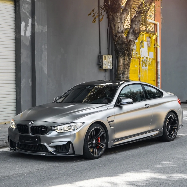 Ultra-Matte Leaden Grey Car Vinyl Wrap