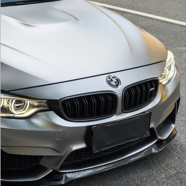 Ultra-Matte Leaden Grey Car Vinyl Wrap