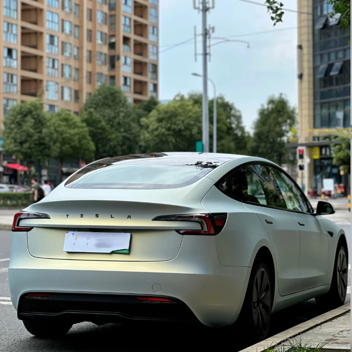 Yuanfeng Blue Charm Gold Car Vinyl Wrap 