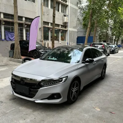 Ultimate Flat Cement Grey Car Vinyl Wrap 02