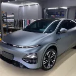 Ultra-Matte Blue Grey  Car Vinyl Wrap