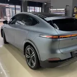 Ultra-Matte Blue Grey  Car Vinyl Wrap