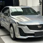 Glossy Laser Silver Car Vinyl Wrap