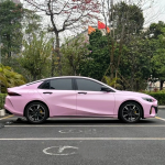 Macaron Cherry Pink Car Vinyl Wrap