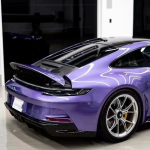 Viola Purple Car Vinyl Wrap