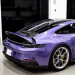 Viola Purple Car Vinyl Wrap