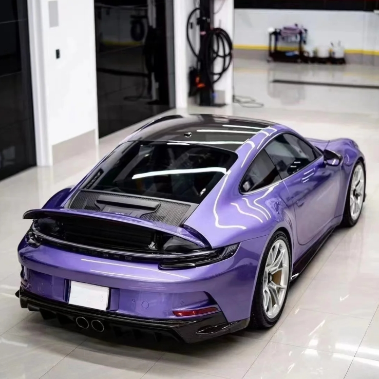 Viola Purple Car Vinyl Wrap