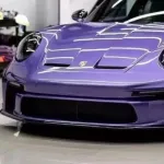 Viola Purple Car Vinyl Wrap