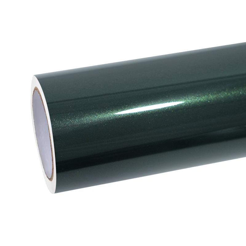 PET Oak Aluminum Metallic Paint Car Vinyl Wrap