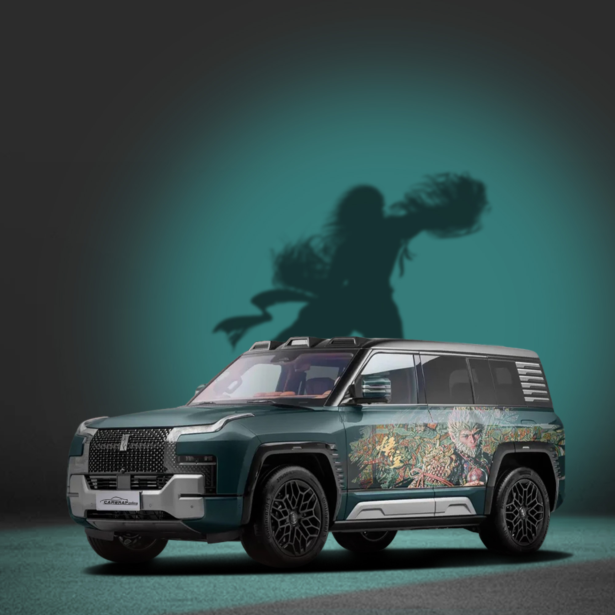 Customized Printable Car Vinyl Wrap