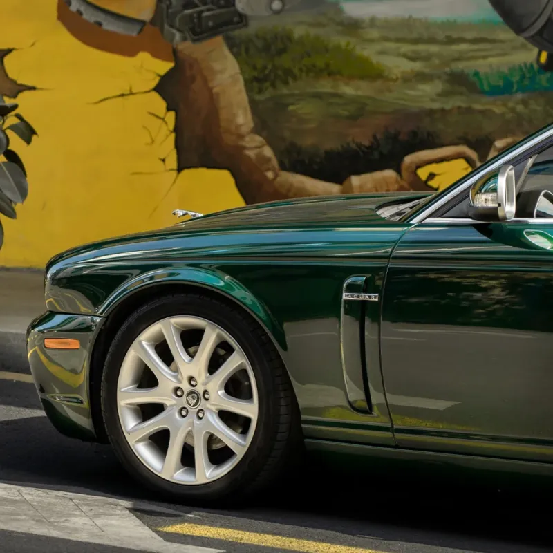 PET Tesla Gloss Agate Green Car Vinyl Wrap