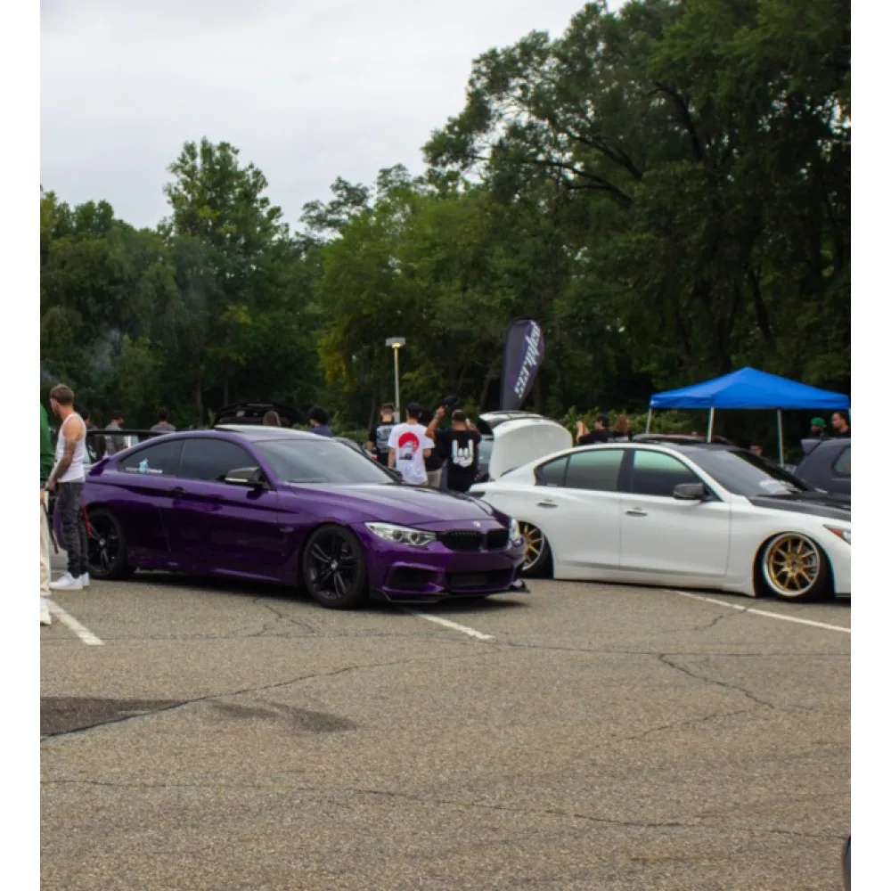 Super Gloss Black Purple Carbon Car Vinyl Wrap