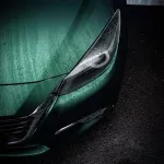 Matte Venom Green Car Vinyl Wrap