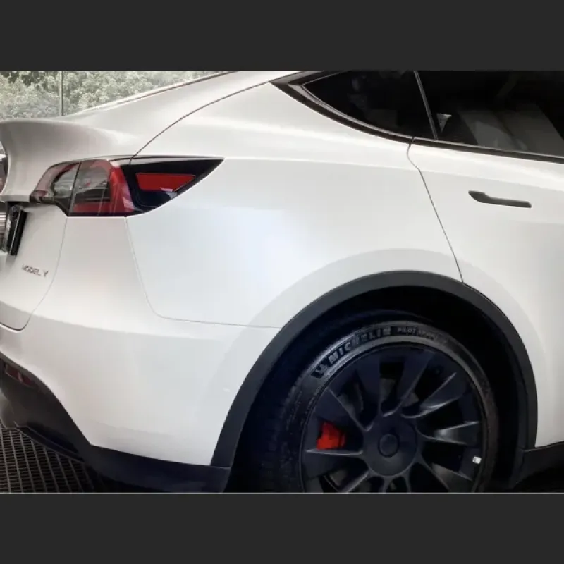 Ceramics White Car Vinyl Wrap