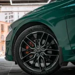 Gloss Audi Hell Green Car Vinyl Wrap