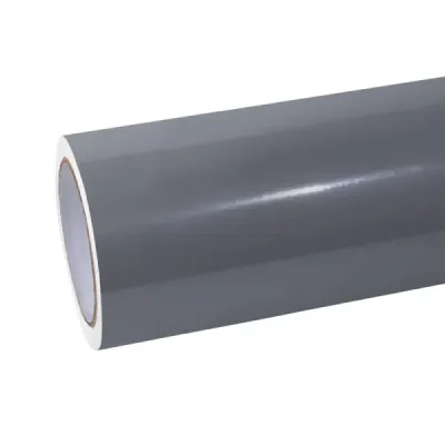 Super Gloss Brooklyn Grey Car Vinyl Wrap 01