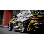 Halloween Limited Venom Color Custom Car Vinyl Wrap