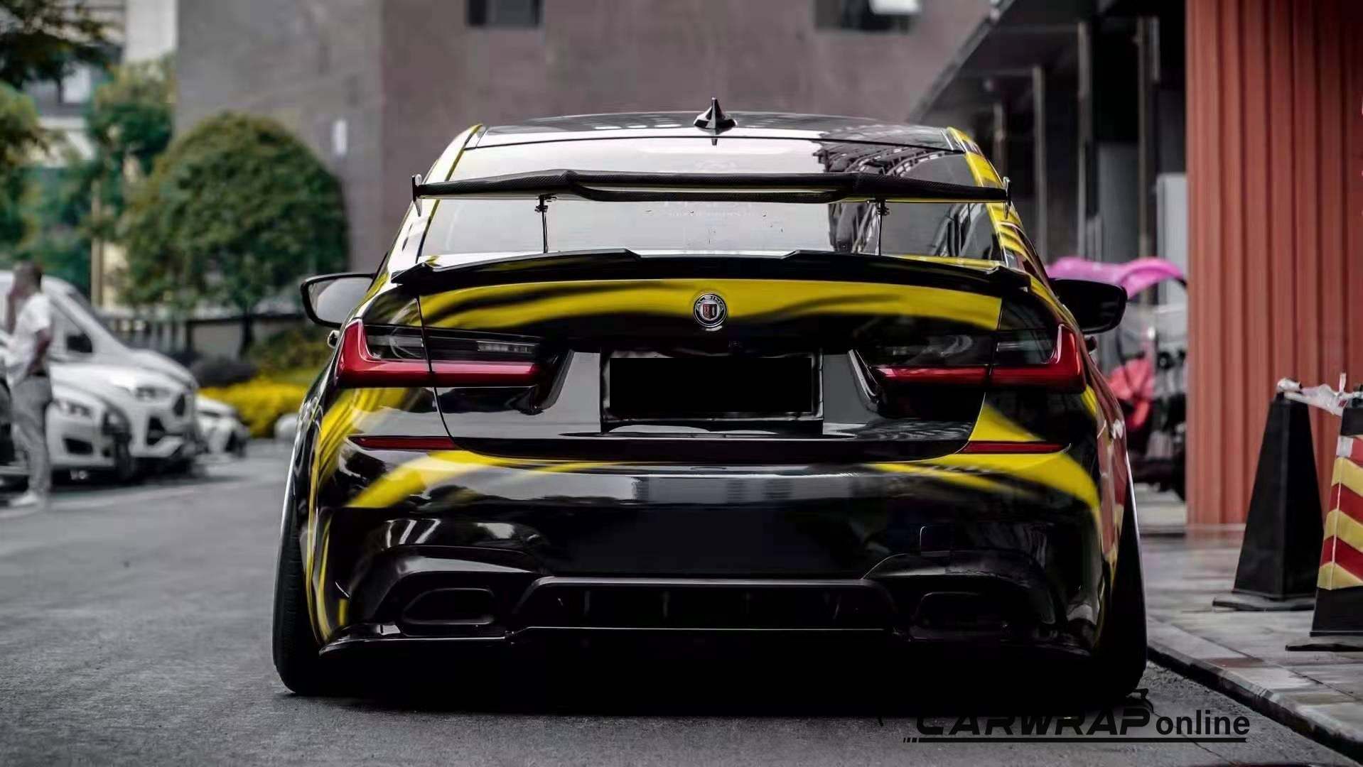 Halloween Limited Venom Color Custom Car Vinyl Wrap