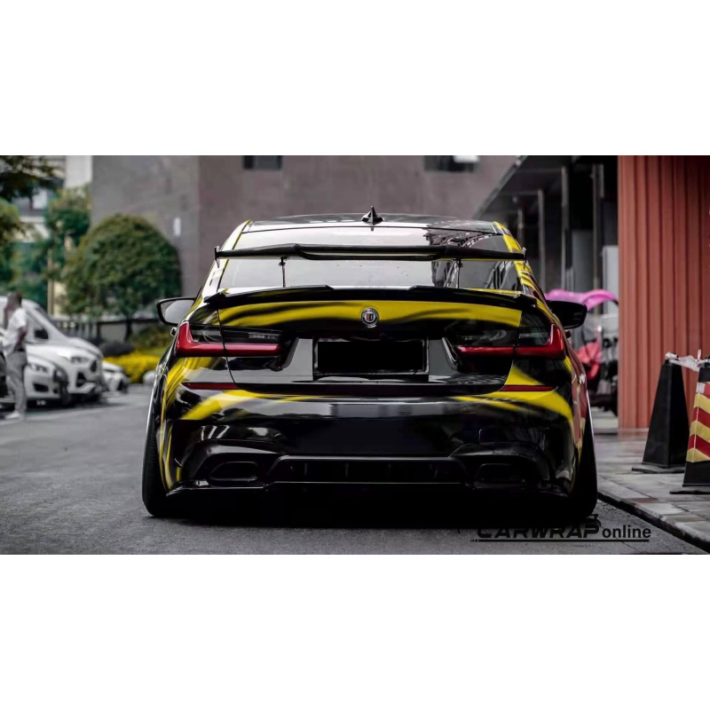 Halloween Limited Venom Color Custom Car Vinyl Wrap
