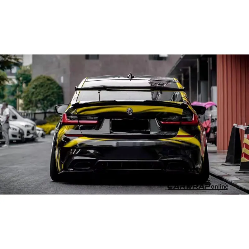 Halloween Limited Venom Color Custom Car Vinyl Wrap