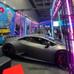 Matte Black Forged Carbon Car Vinyl Wrap