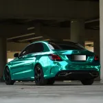 Chrome Mirror Mint Green Car Vinyl Wrap (Non-Stretchable)